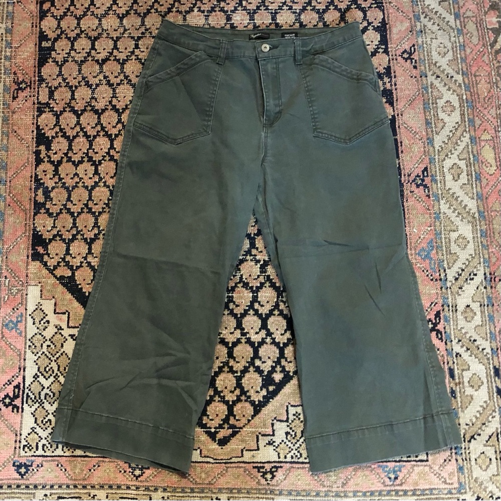 Supplies Green Wide Leg Pants Sz 14